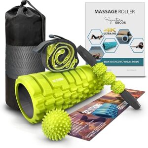 321 STRONG 5-in-1 Foam Roller Set - Full Body Recovery Kit