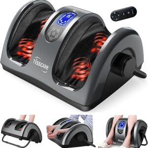 TISSCARE Shiatsu Foot Massager with Heat - Daily Relief and Recovery Support